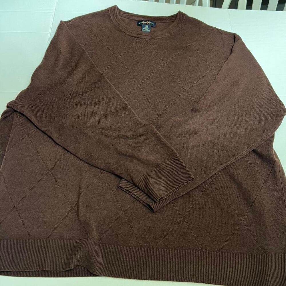 Brown canyon ridge sweater size